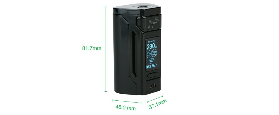 WISMEC Reuleaux RX2 21700 230W TC MOD 8000mAh POWER 230 230w 230y 230