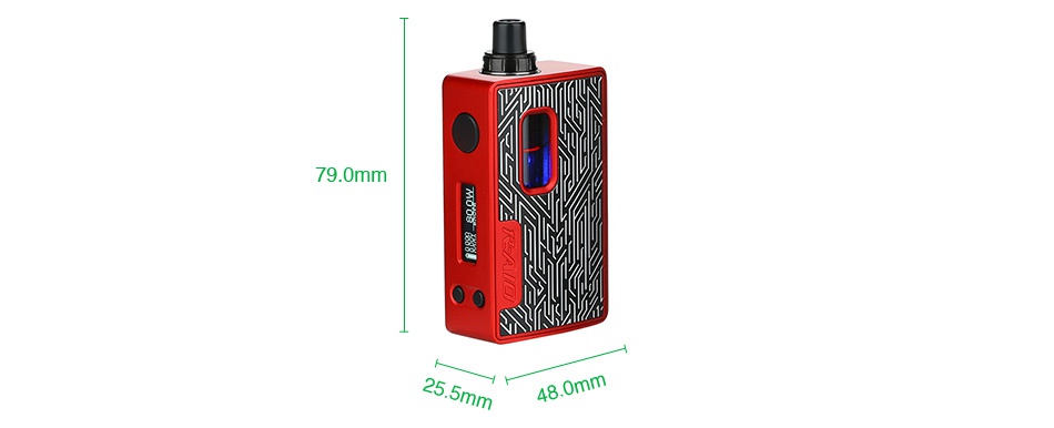 Hotcig R-AIO 80W TC Kit z 79 0mm 25 5m480mm