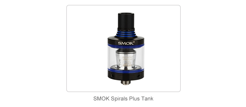 SMOK Spirals Plus Tank Pyrex Glass Tube 4ml 3pcs SMOK SMOK Spirals Plus Tan