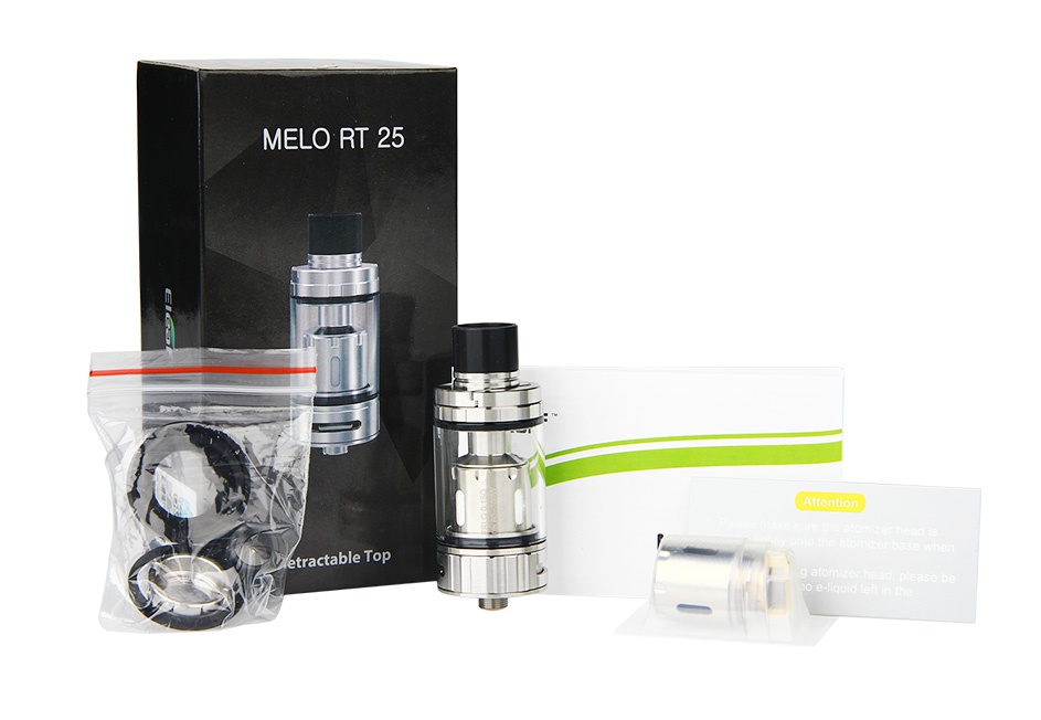 Eleaf Melo RT 25 Atomizer 4.5ml MELO RT 25 retractable Top