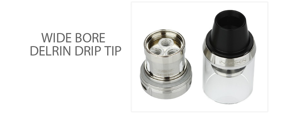 Innokin Scion Subohm Tank 3.5ml WIDE BORE DELRIN DRIP TIP