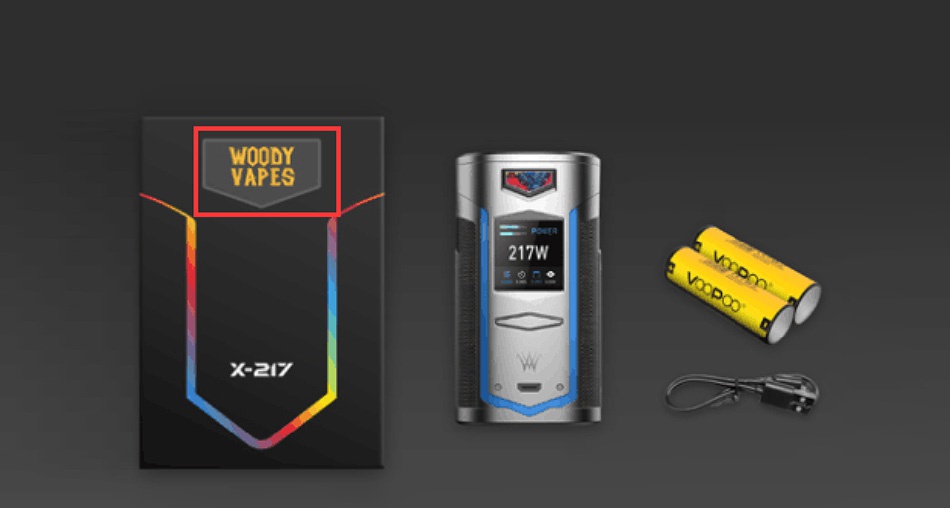 [Coming Soon] VOOPOO X217 TC Box MOD 7500mAh 217W X e17