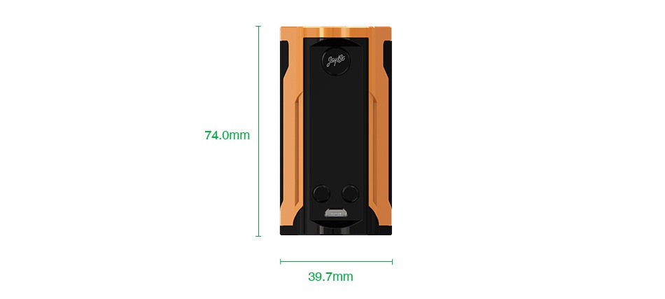 WISMEC Reuleaux RX GEN3 Dual 230W TC Box MOD 74 0mm 39 7mm