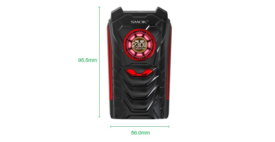 SMOK I-Priv 230W Voice Control TC Box MOD Prism chrome Green Purple Prism rainbow 230N Black Red Prism gold Prism blue