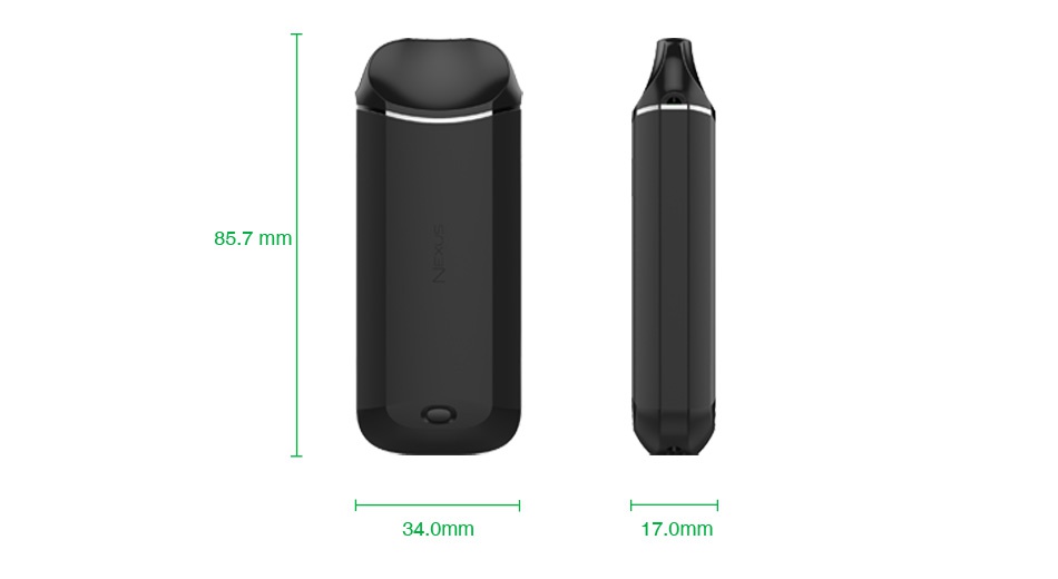 Vaporesso Nexus AIO Starter Kit 650mAh 85 7mm 34  omm 17 0mm