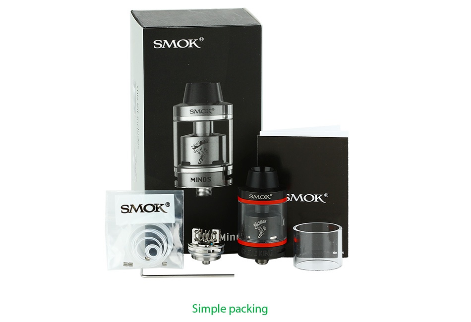 SMOK Minos Sub Tank 4ml   SMOK MOK S ERMind Simple packing