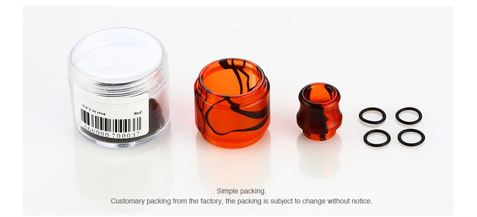 Blitz Replacement Resin Kit for TFV12 Prince 8ml 88 Customary packing from the factory  the packing is subject to change without notice