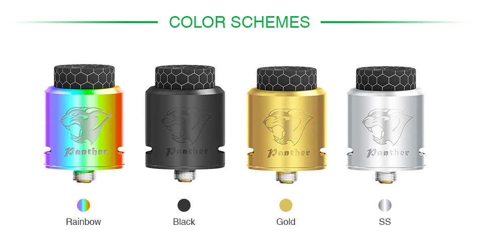Ehpro Panther RDA COLOR SCHEMES Weather Anther Black