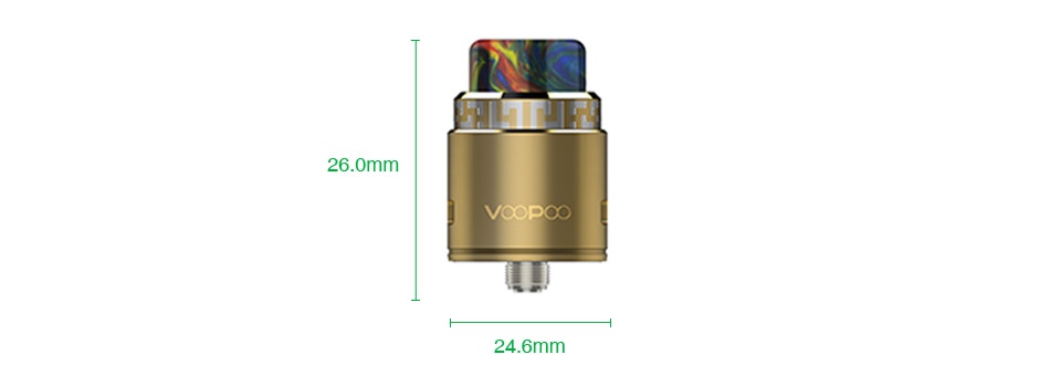 VOOPOO Rune RDA 26 0mr VOOp 24 6mm