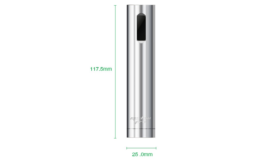 [With Warnings] Ehpro 101 Pro 75W TC MOD 117 5mm 25 0mm