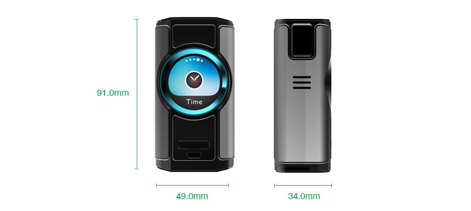 Aspire Dynamo 220W TC Box MOD 91  0mm Time 49 0mm 34  mm