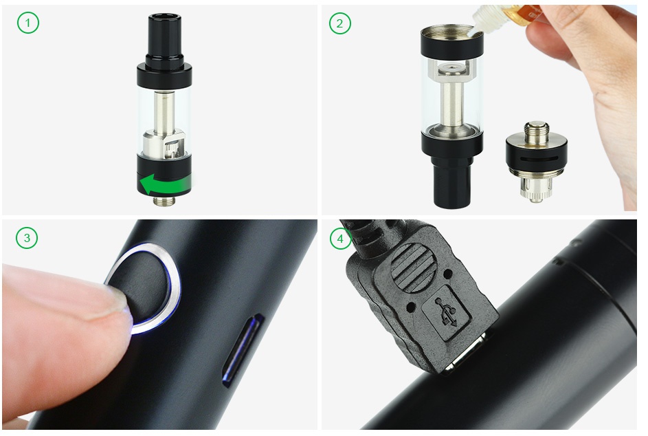 Eleaf iJust Start Kit 1300mAh OPERATION GUIDE