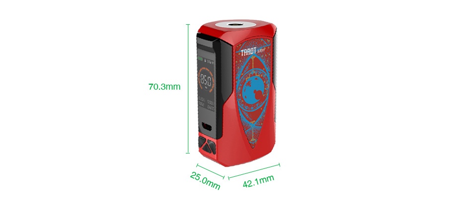 Vaporesso Tarot Baby 85W TC MOD 2500mAh 70 3mm 42 1mm