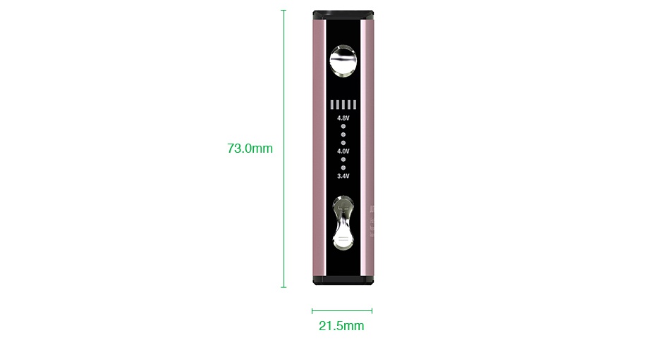 JUSTFOG J-Easy 9 VV Battery 900mAh 73 0m 21 5mm