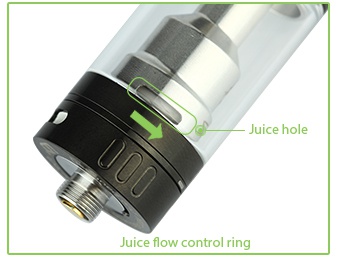 UD Simba Subohm Ceramic Tank 4.5ml Juice hole Juice flow control ring