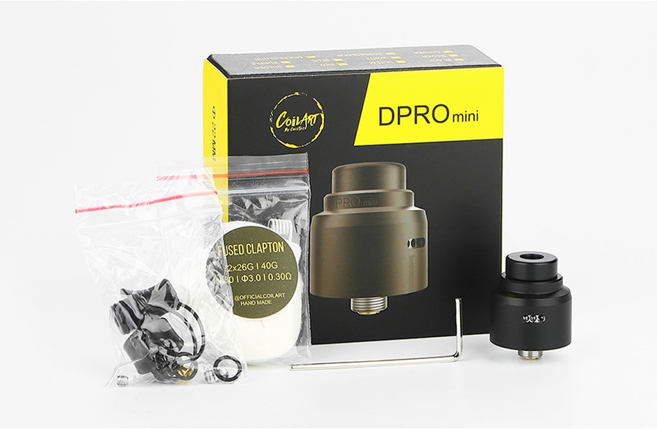 CoilART DPRO Mini RDA Colfer DPROmini ASED CLAPTON MLCO AR