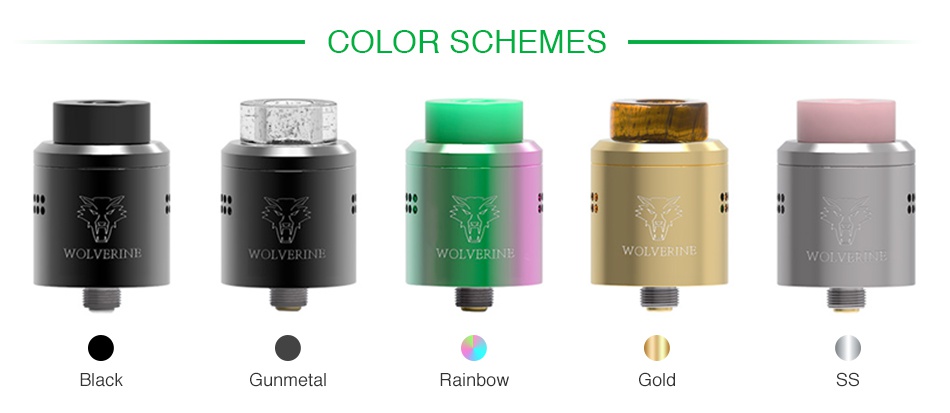 Ystar Wolverine RDA COLOR SCHEMES WOLVERINE WOLVER OLVERIN Gunmetal Rainbow