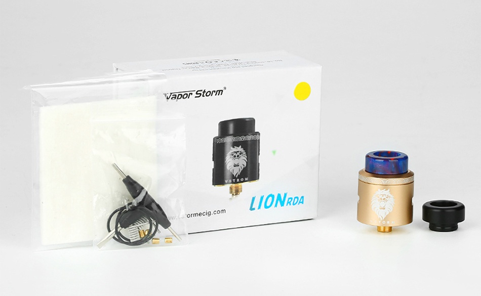 Vapor Storm Lion RDA vapor Storm LIONRDA rmecig  com