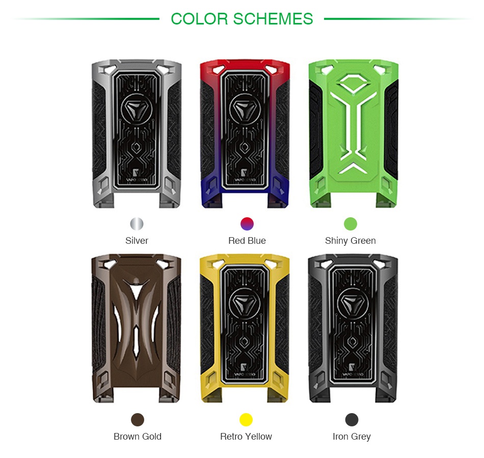 Vaporesso Switcher Replacement Cover COLOR SCHEMES Silver Red Blue Shiny Greel Brown gold Retro Yellow Iron Grey