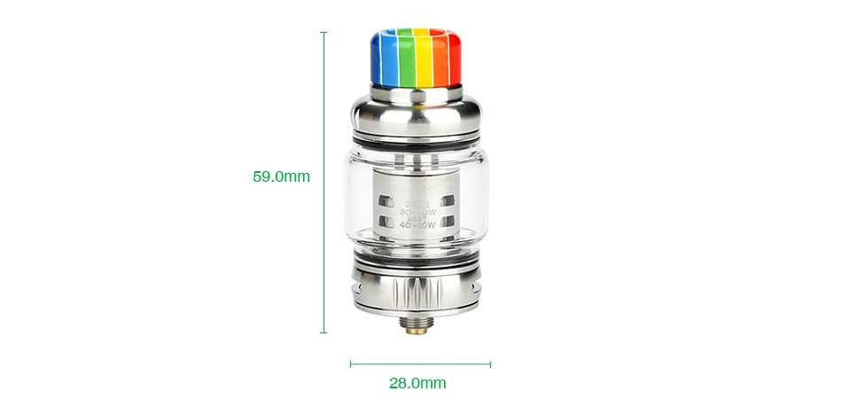 Vapesoon VS12 Super Cloud Tank 8ml 59  omm 28 0mm